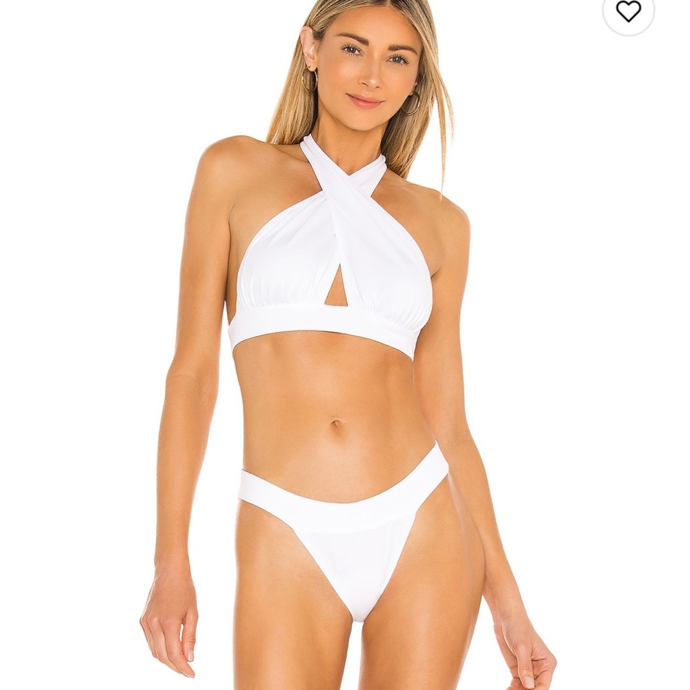 Revolve x Norma Kamala Cross Halter Bikini Set